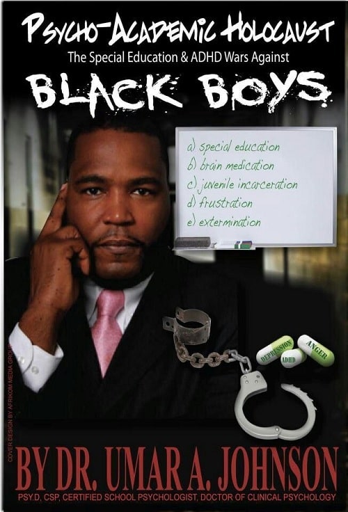 A picture of Dr. Umar Johnson's book.